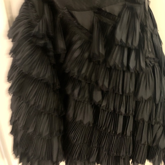 Betsey Johnson - Black Strapless Corset Cocktail Dress sz 6 - Picture 12 of 14